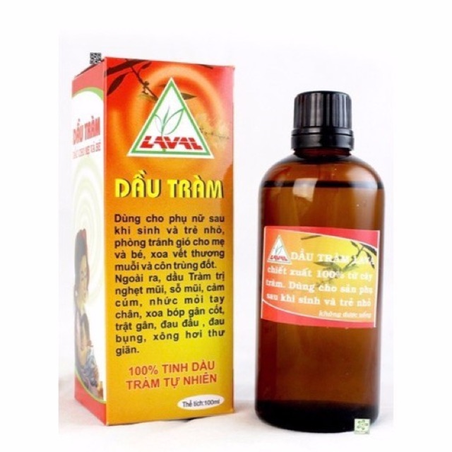 DẦU TRÀM LAVA 100ML cho mẹ và bé