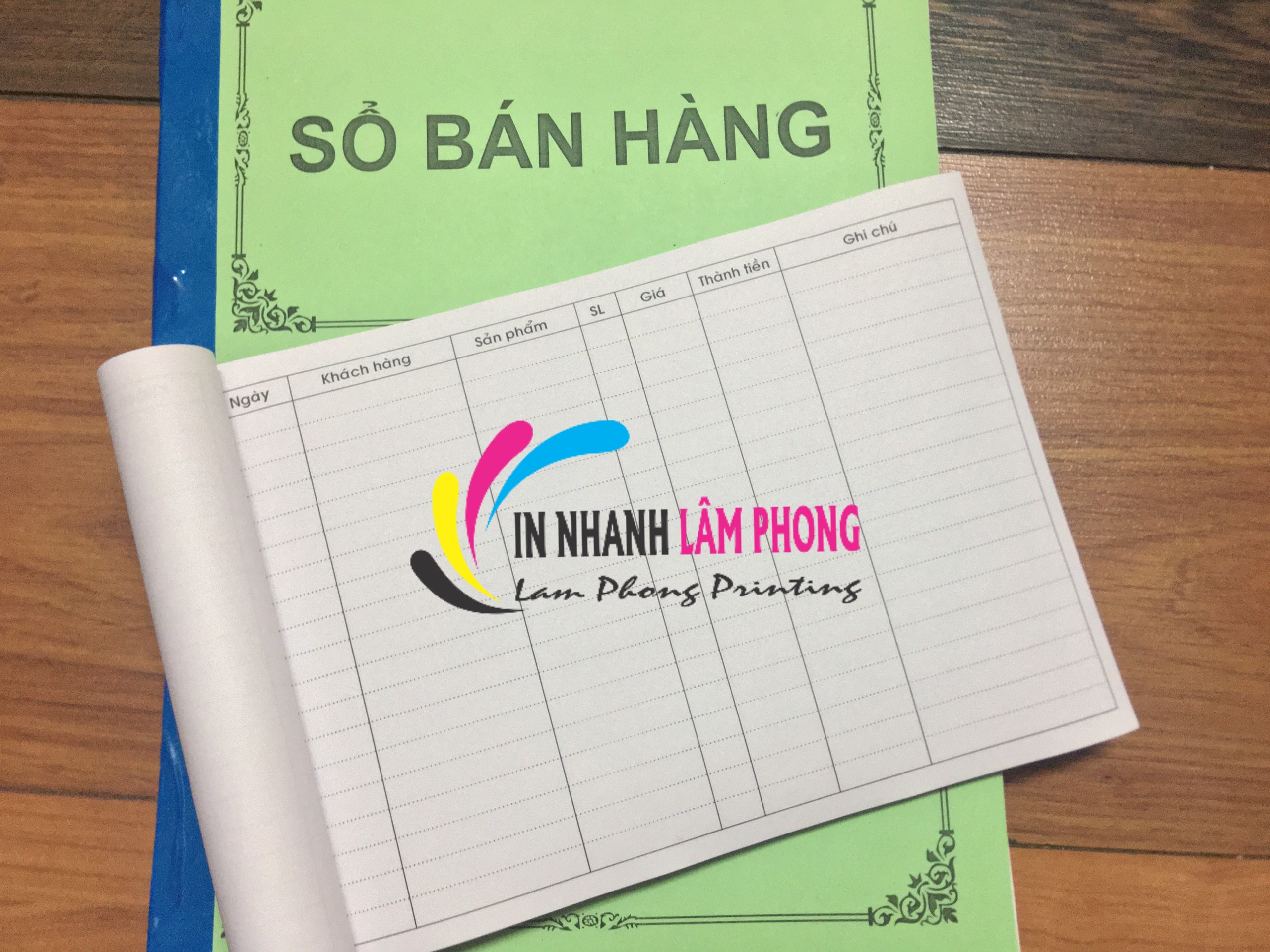 Sổ Bán Hàng From Chuẩn Có Tình Trạng Đơn Hàng A5