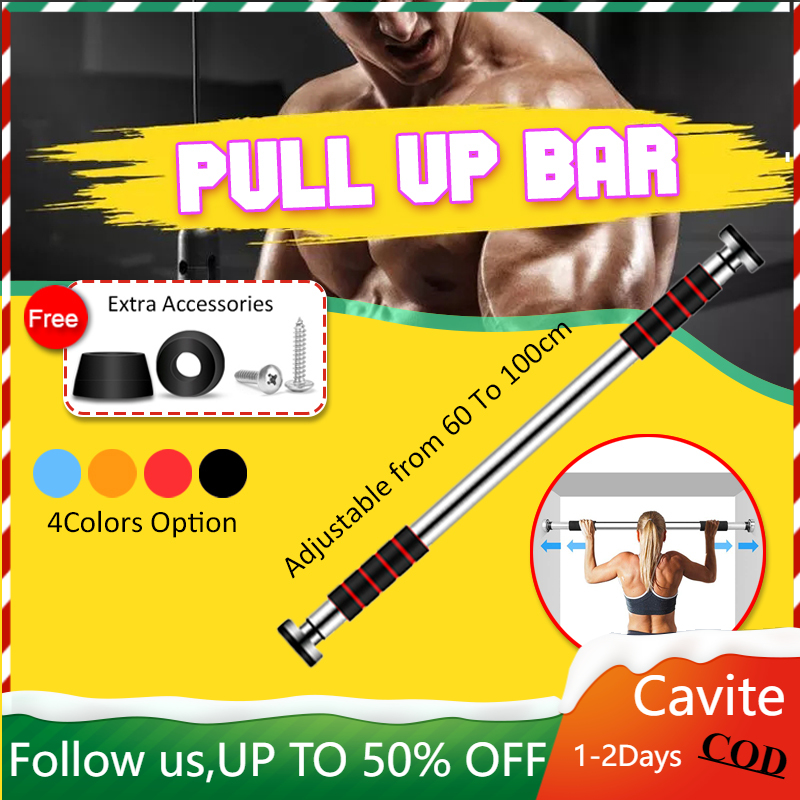 Adjustable Door-Way Pull up Gym Bar Home Horizontal Bar Max Load 100kg ...