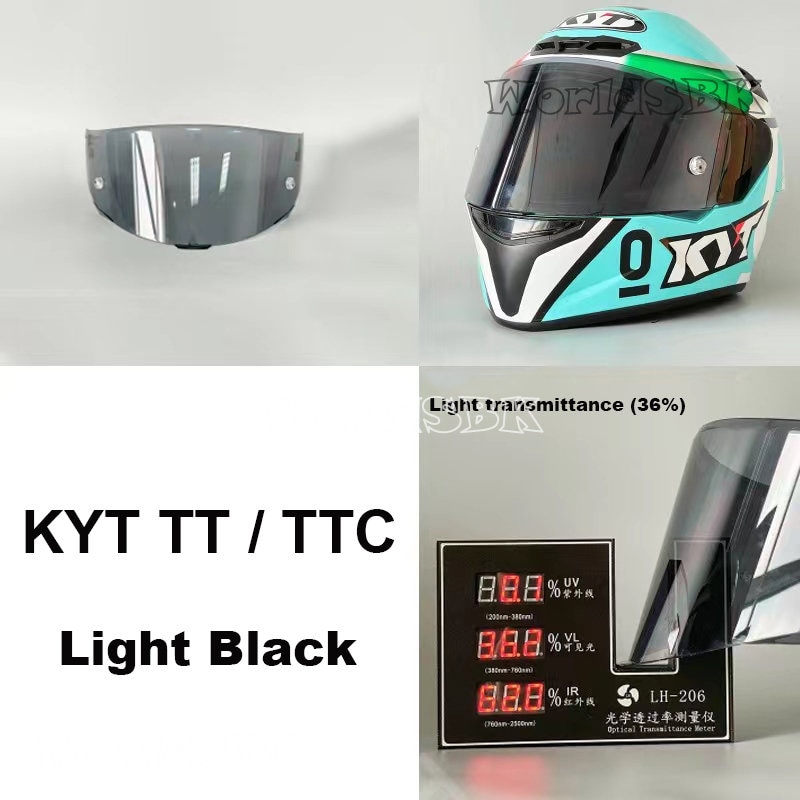 Motorcycle Helmet Visor For KYT TT COURSE Motorcycle Helmet Shield Windshield Sunscreen TTC Helmets Accessories High Strength