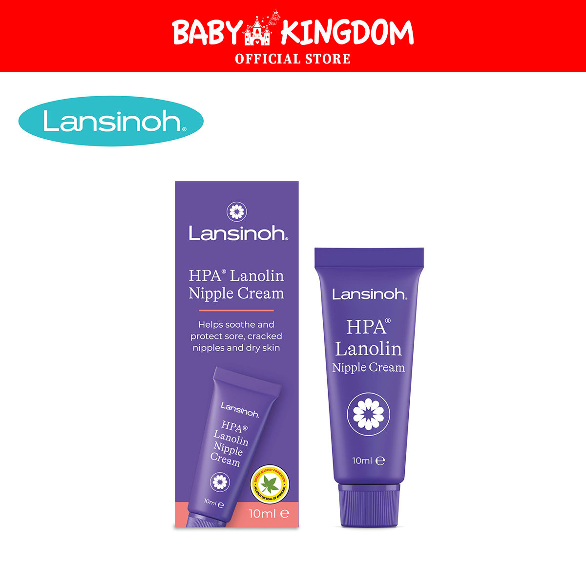 Lansinoh HPA Lanolin Nipple Cream (10ml/40ml) | Lazada Singapore