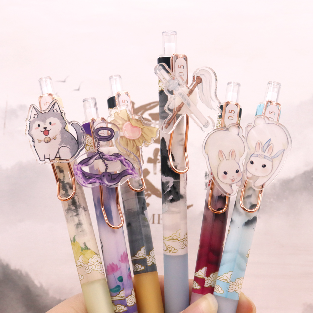 %E3%80%90The%20Quiet%20Page%E3%80%911pc%202022%20The%20Untamed%20Chen%20Qing%20Ling%20Gel%20Pen%20We%20Wuxian%20Lan%20Wangji%20Q%20Version%20Character%20Acrylic%20Black%20Pen%200.5mm%20-%20Image%205