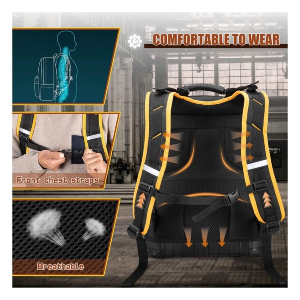 Multi%20Functional%20Black%20Color%20Tool%20Backpack%20Lock%20Feature%20Thickened%20Material%20Toolkit%20Wear-resistant%20Multiple%20Pockets%20Tool%20Bag%20Crossbody%20Carry%20-%20Image%205