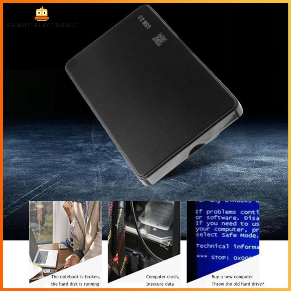 Plastic 3tb usb 2.0/3.0 enclosure case 2.5 inch sata ssd hdd mobile box