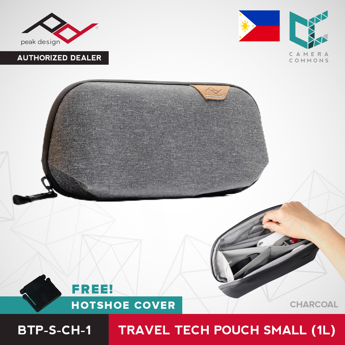 Peak Design Travel Tech Pouch V2 Camera Accessories Small Medium