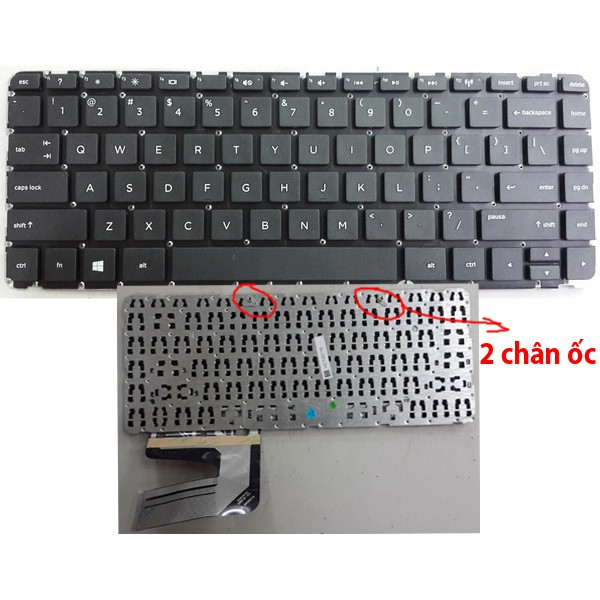Bàn phím laptop hp 14-r221tu hàng new 100%