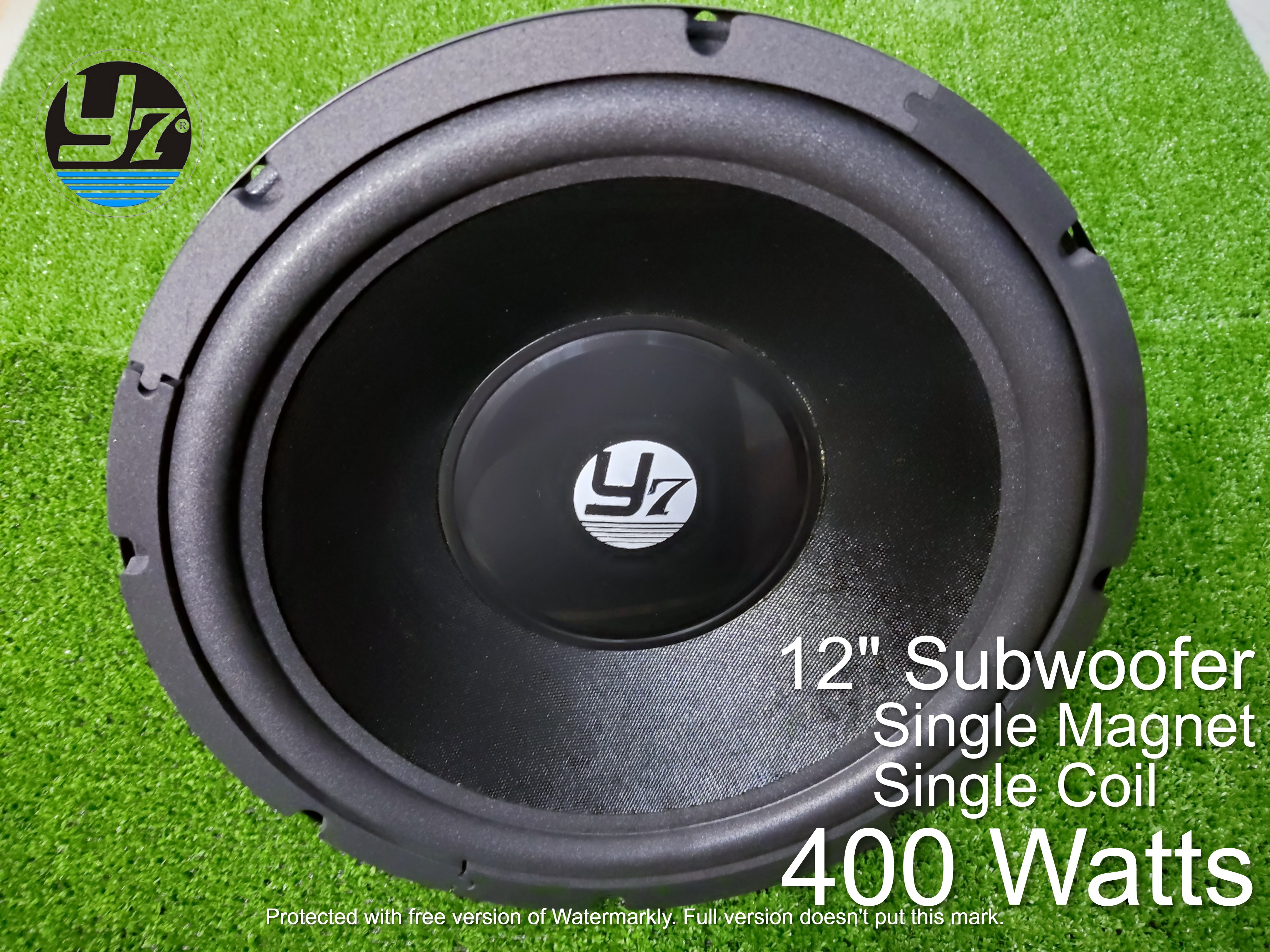 Subwoofer single hot sale coil