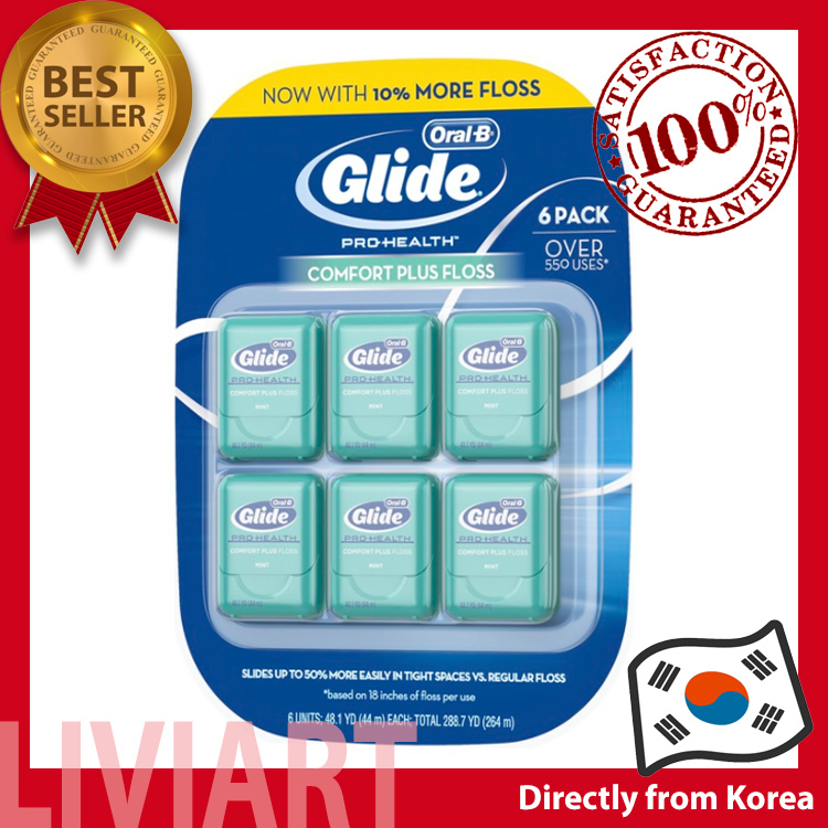 [OralB] Glide ProHealth Floss Comfort Plus Deep Clean Cool Mint