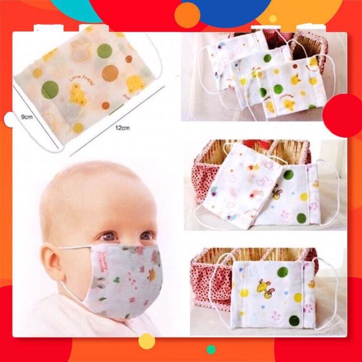 Khẩu Trang cho bé yêu, Khẩu trang vải xô bảo vệ bé