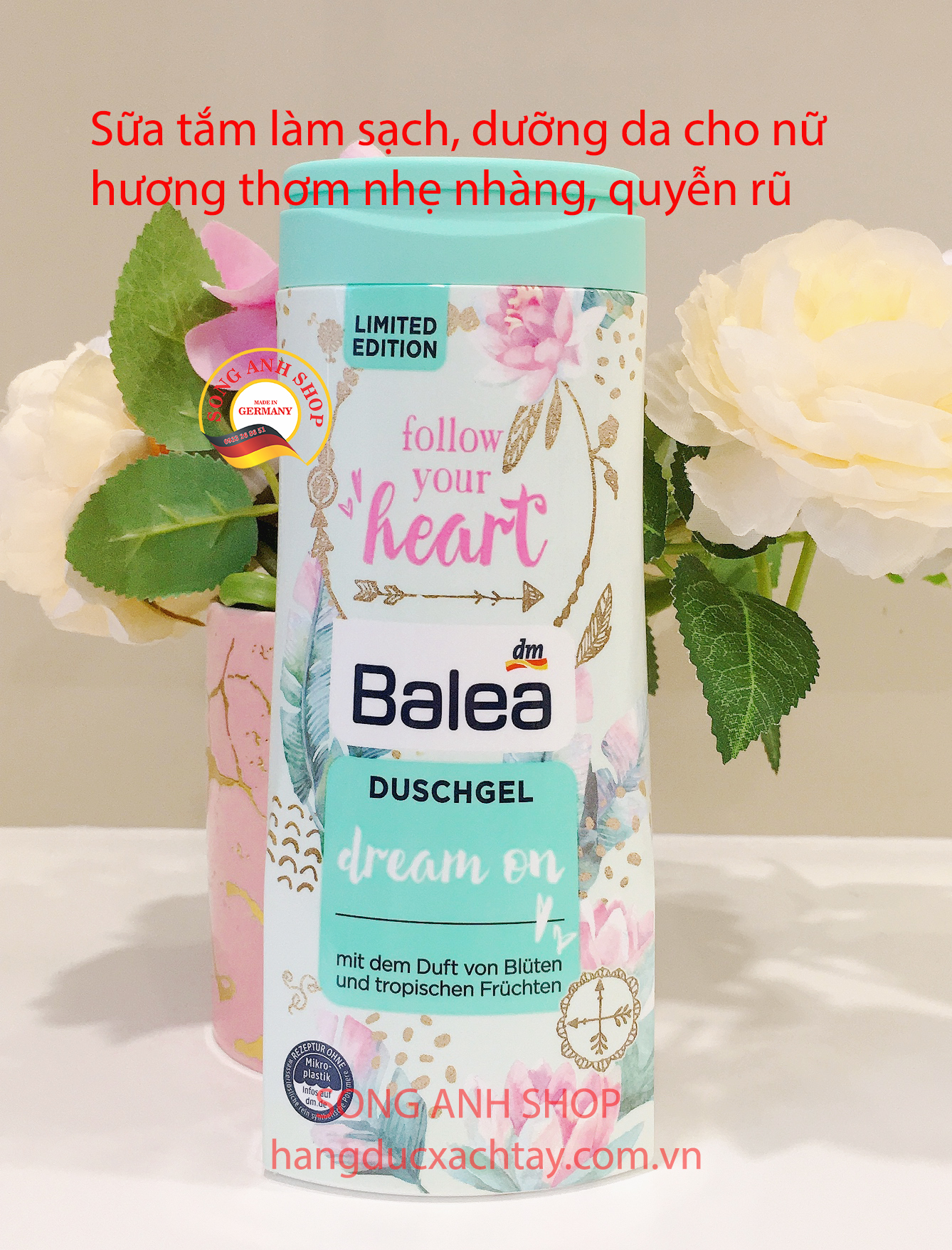 Shower cream Balea limited edition