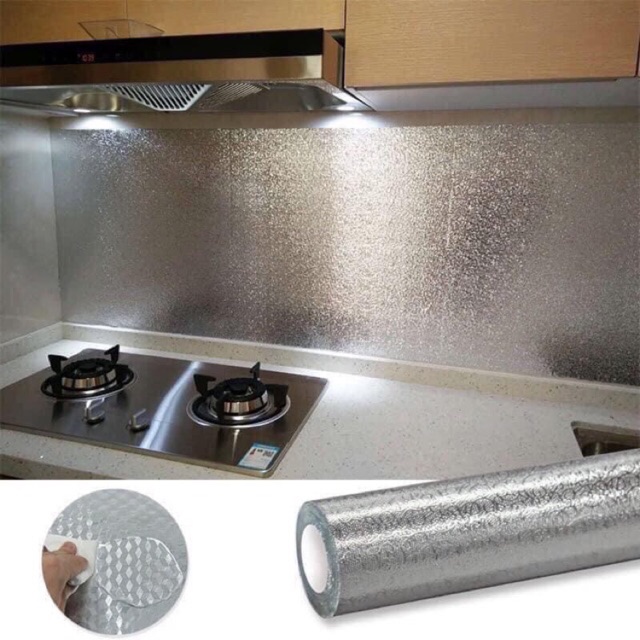 GIÁ XƯỞNG️ CUỘN GIẤY BẠC DÁN BẾP 2mx60cm