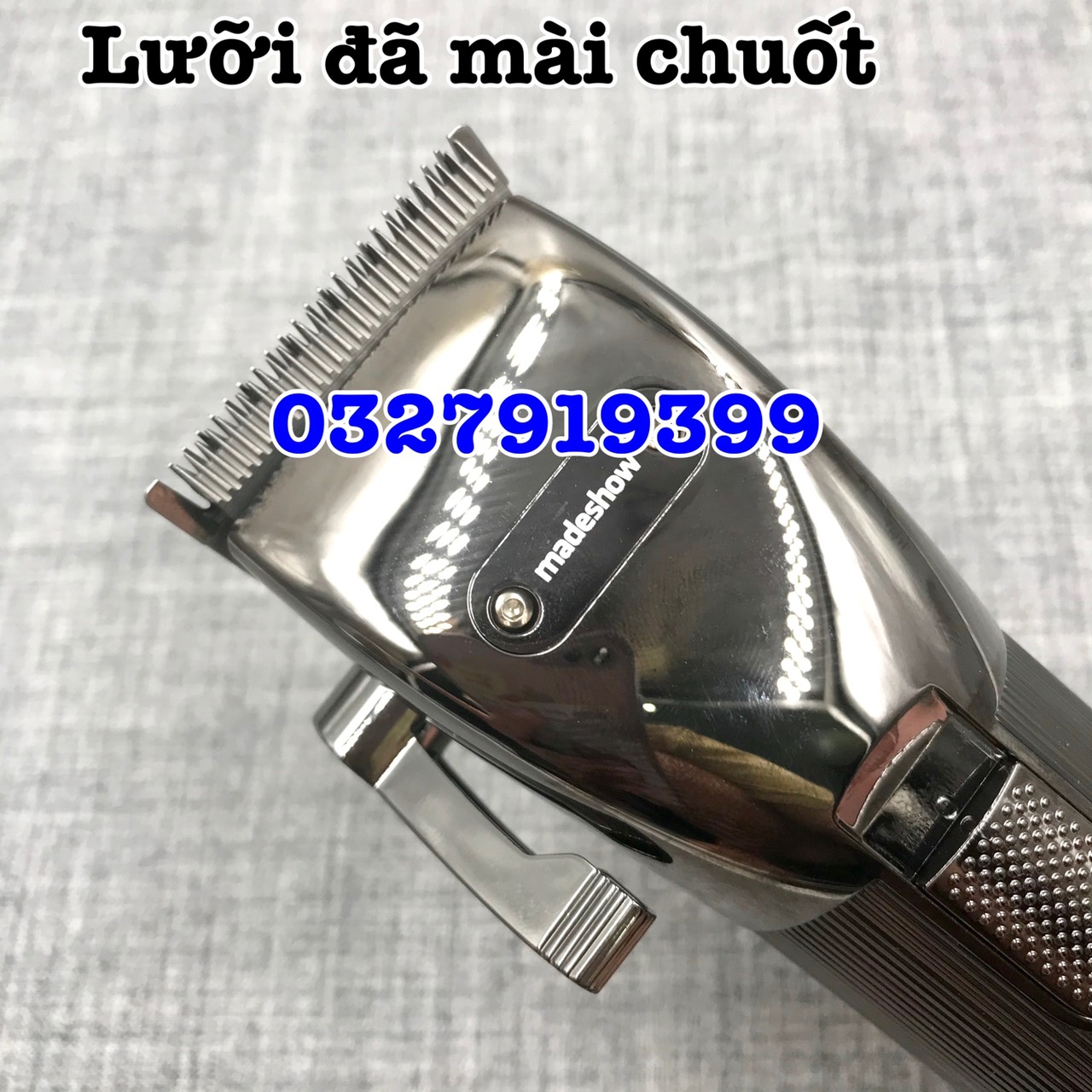 Madeshow Tông đơ cắt tóc M5F cao cấp - Máy cắt tóc chuyên nghiệp với lưỡi titanium sắc bén & pin 3200mAh