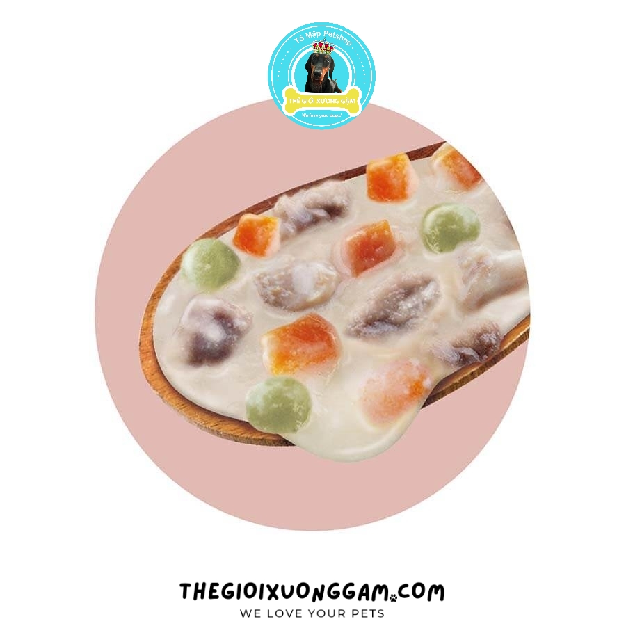 DOGGYMAN Pate Sữa Gà Hầm Rau Củ