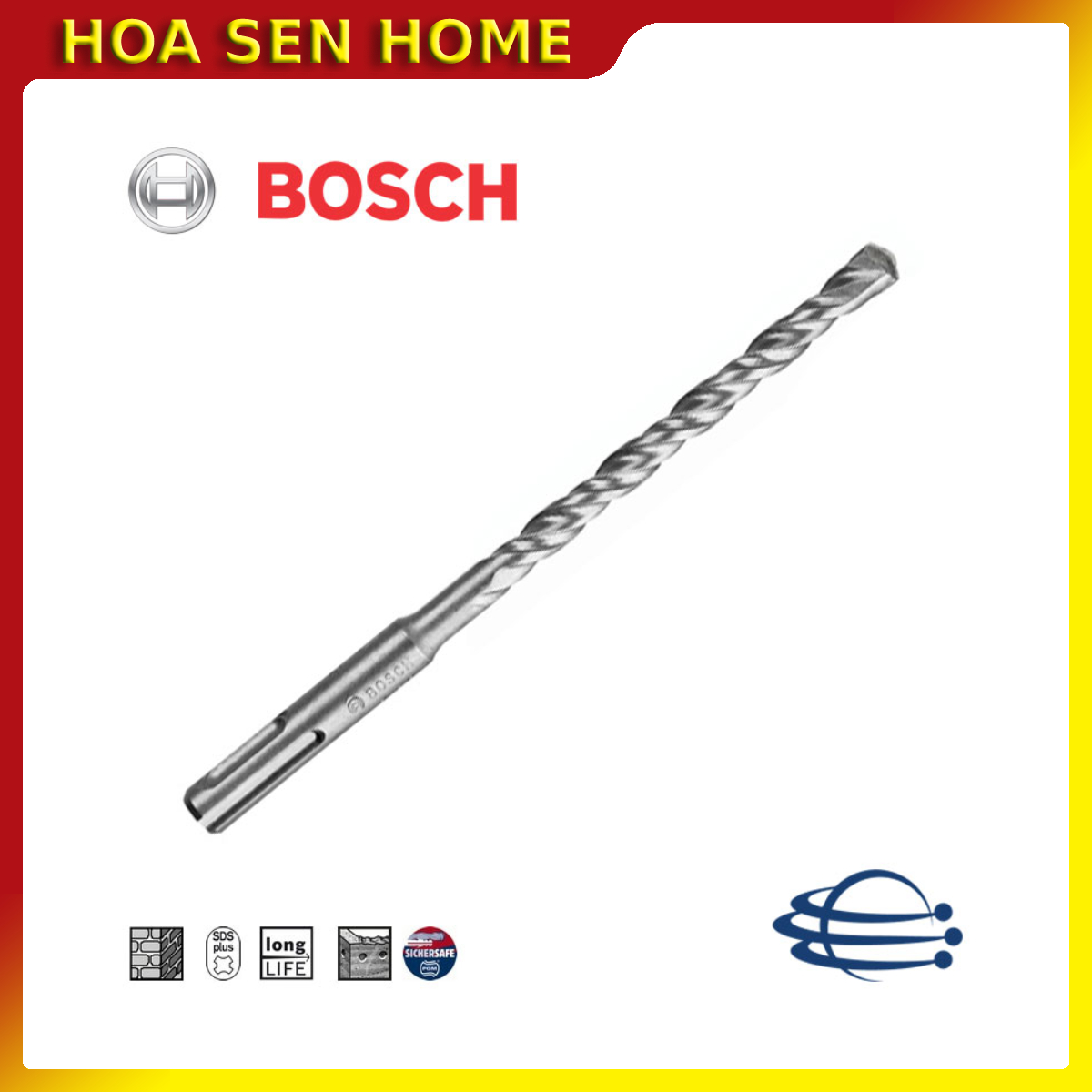 Mũi khoan bê tông BOSCH  SDS plus 01