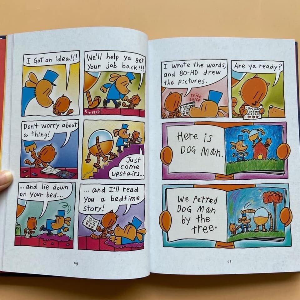 [Nhập Khẩu] Dog Man bìa cứng 11 cuốn