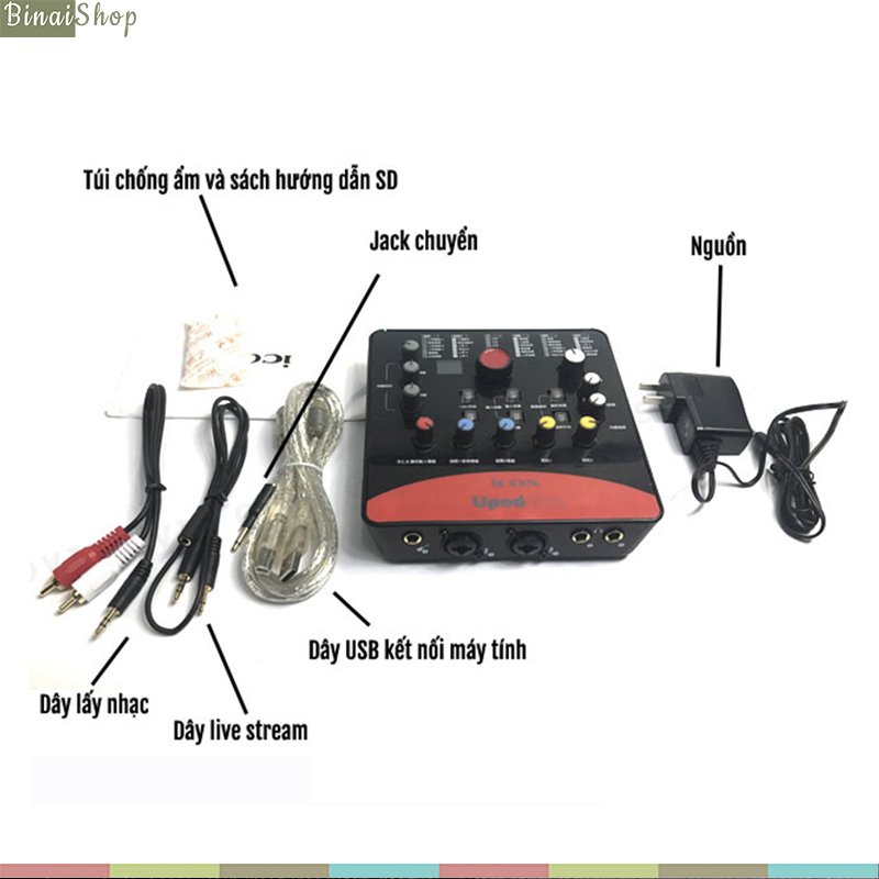 Sound card USB hát karaoke online  ICON Upod Pro