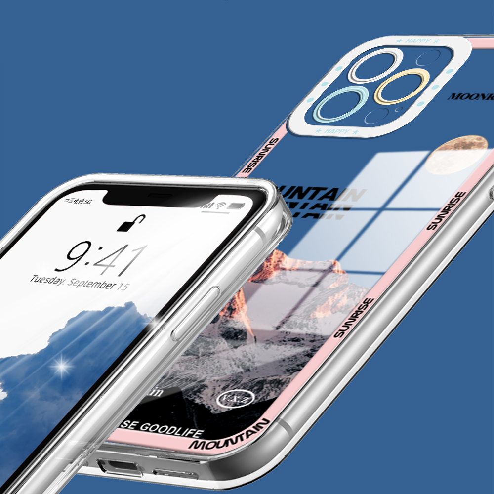 Hontinga%20for%20Honor%20X9B%205G%20Back%20Cover%20Sunrise%20Snow%20Mountain%20Crystal%20Transparent%20Soft%20Phone%20Case%20-%20Image%209