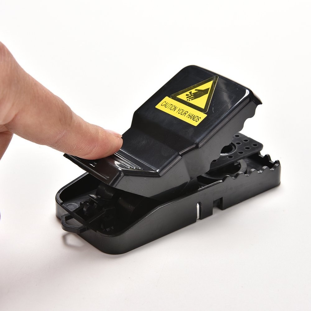 [Habilulu] 2Pcs Rat Traps Catching Heavy Duty Snap Mouse E Trap-Easy Set Bait Pest Catcher