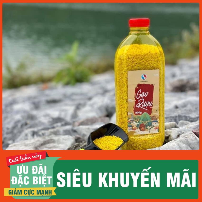 GẠO RƯỢU SA PHẠM Câu Cá 800G - GR01 16 SMILE