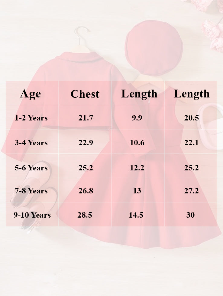 Little Grace 2Pcs Set - Camel  - Winter Dress For Girls / Clothes For Girls / Winters Clothes For Girls