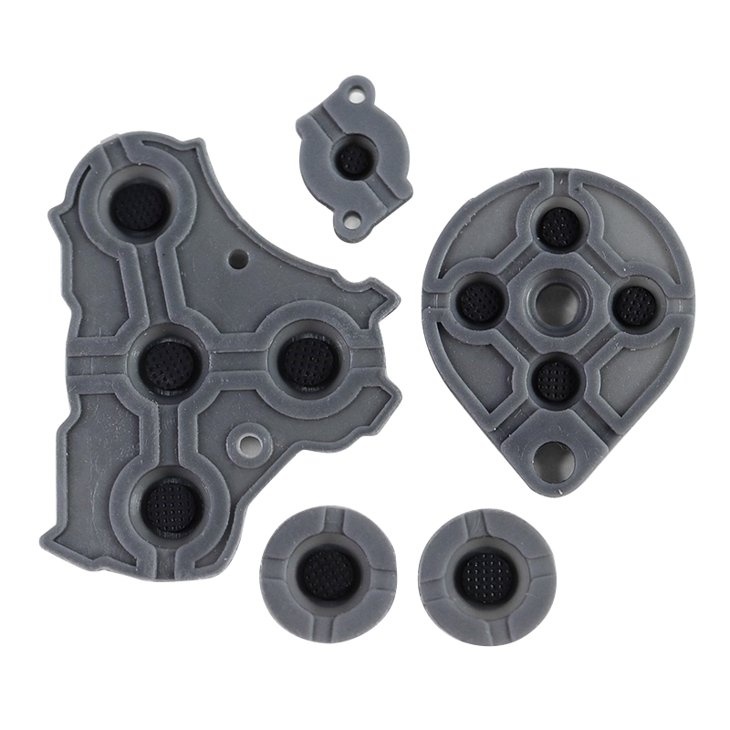 Gamepad Gamecube Silicone Conductive Rubber Pads lacement for NGC Controller