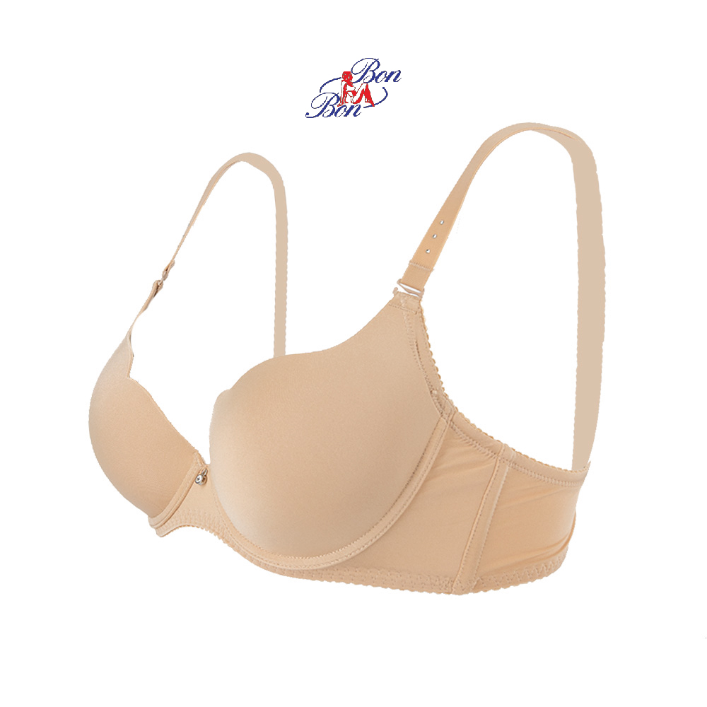 Áo lót mút mỏng vừa viền cúp cách điệu Bon Bon Basic - BSCB3501