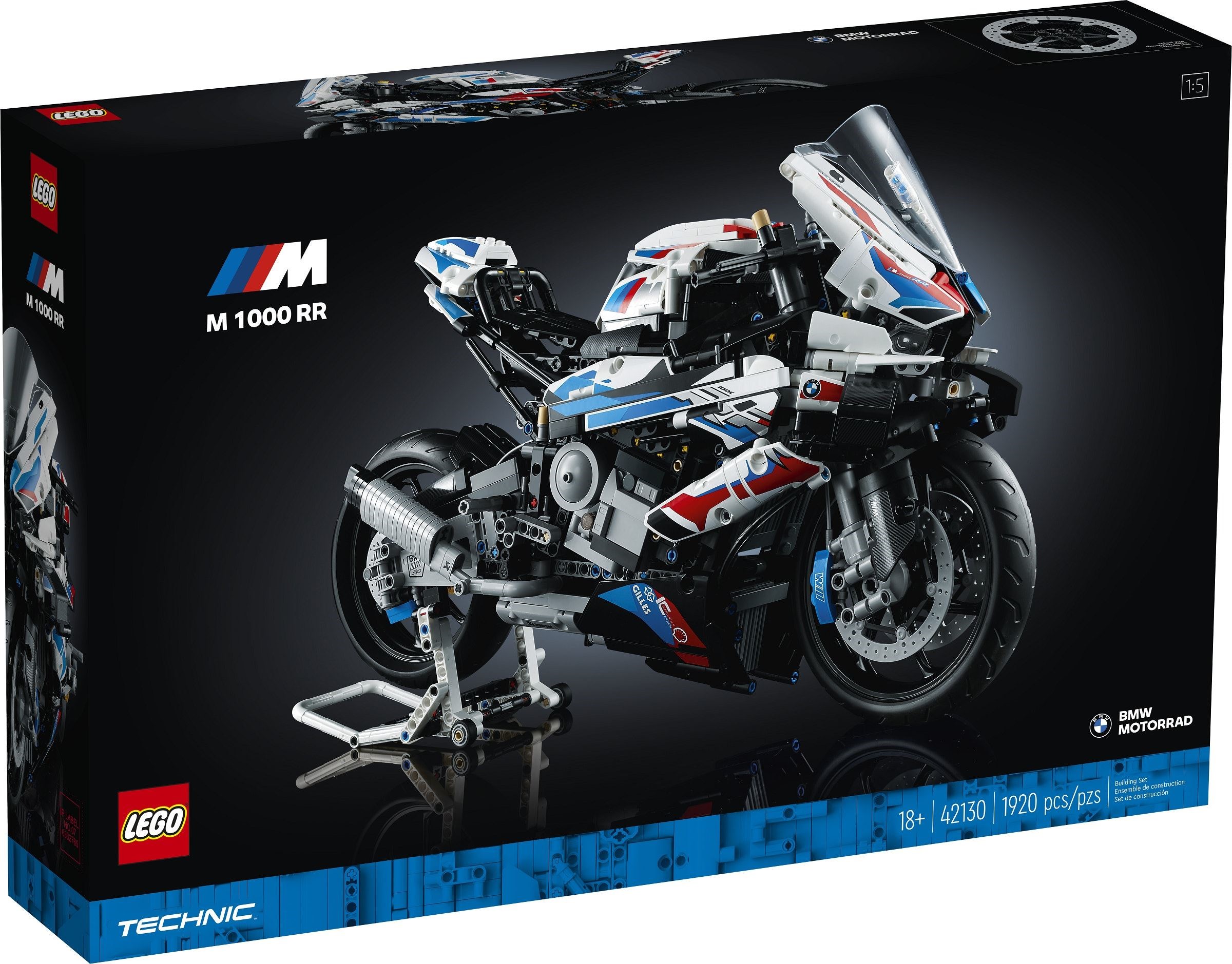 42130 lego technic bmw m 1000 rr - đồ chơi xếp hình - xe máy bmw