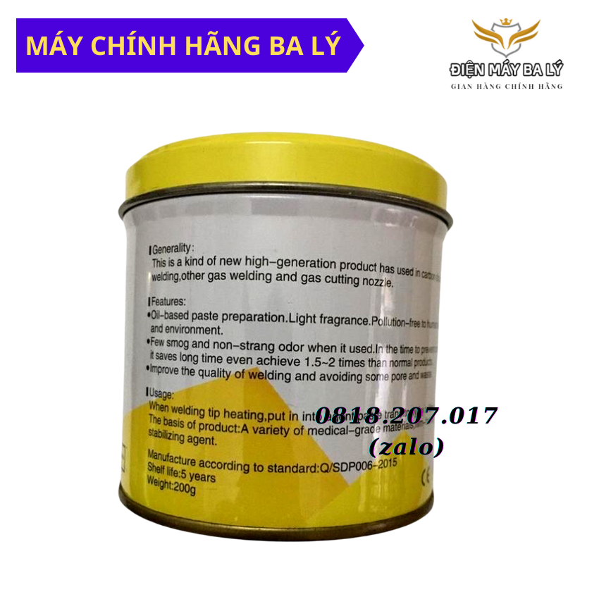 Sáp/ Mỡ Hàn Mig Mỡ Hàn Mig Sử Dụng Cho Máy Hàn Mig Mini