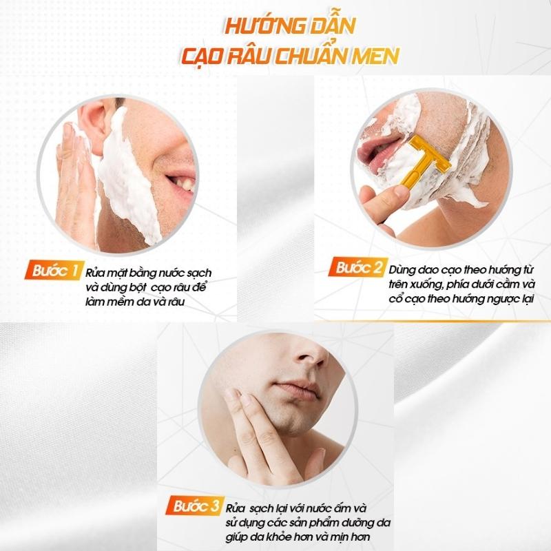 Dao Cạo Râu 2 Lưỡi Tiger (Vỉ 24 Cây)
