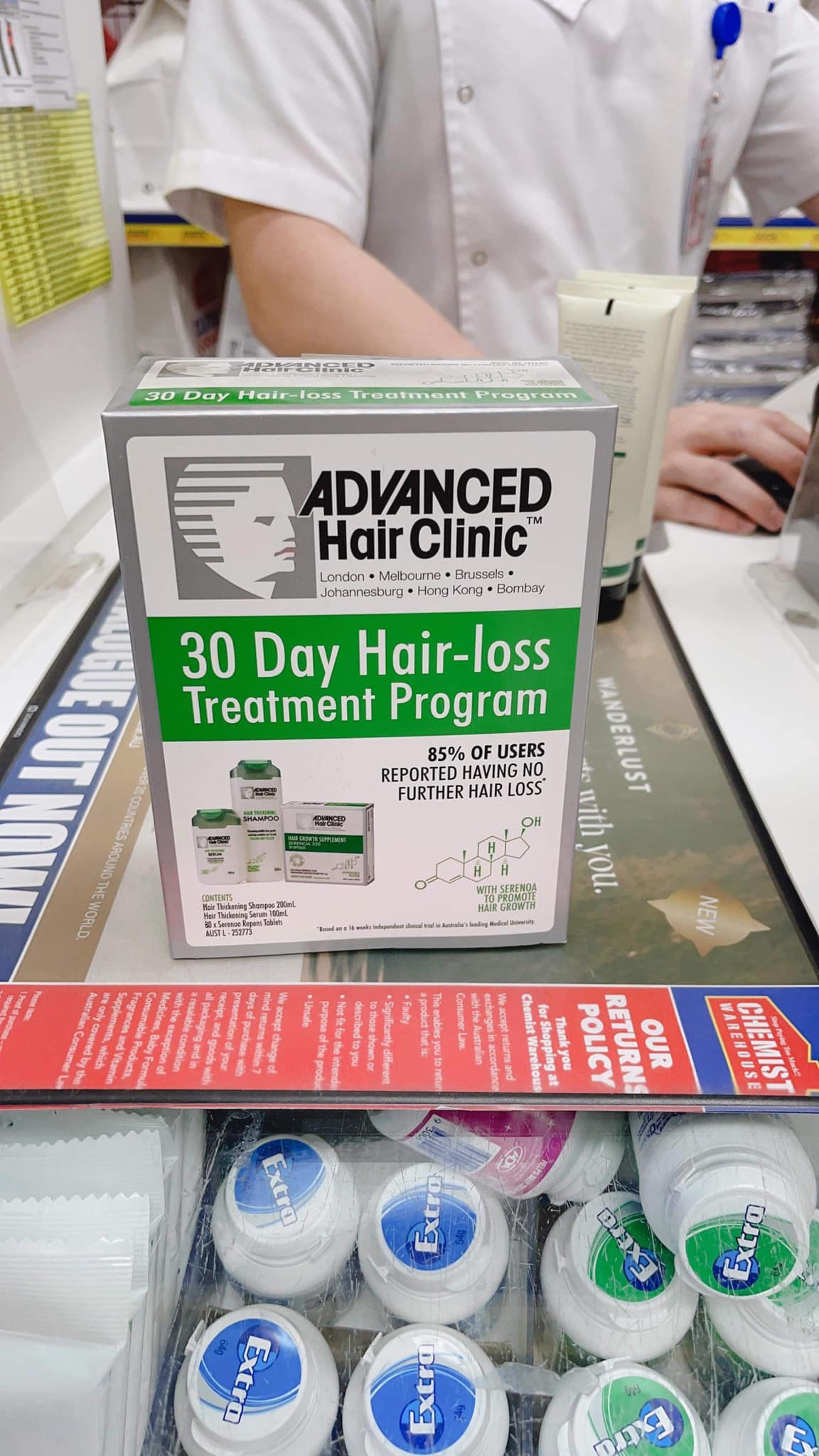 Bộ sản phẩm rụng tóc Advanced hair clinic