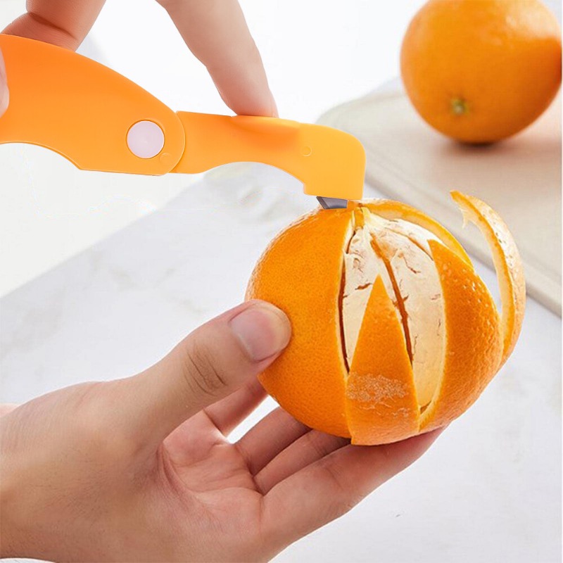 Multifunctional Orange Peeler Tool Easy Peeling Orange Tool Vegetable Fruit Stripper