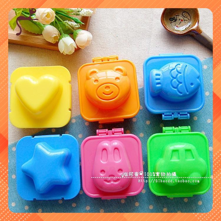 Bộ khuôn cơm khuôn bánh 6 món cho bé
