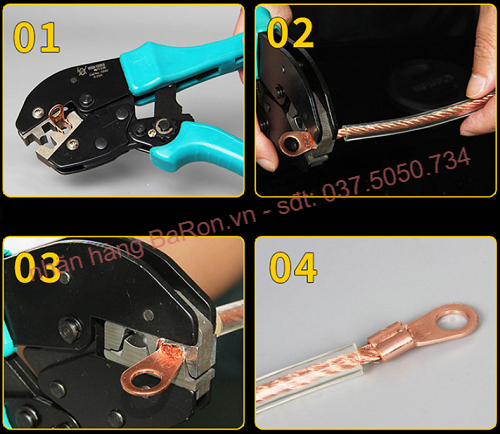 Head cos 20A use squeeze electrical wire