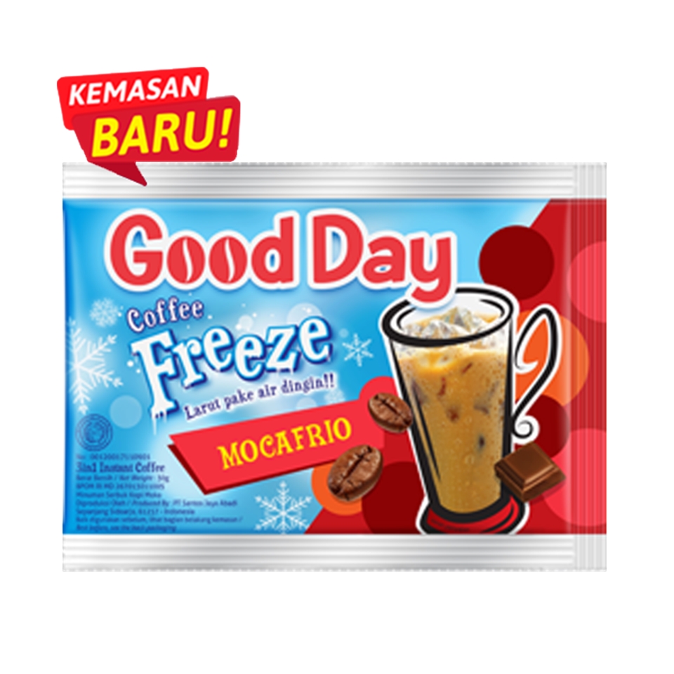 Bayar Ditempat Kopi Good Day Chococinno Carrebian Nut Mocacinno