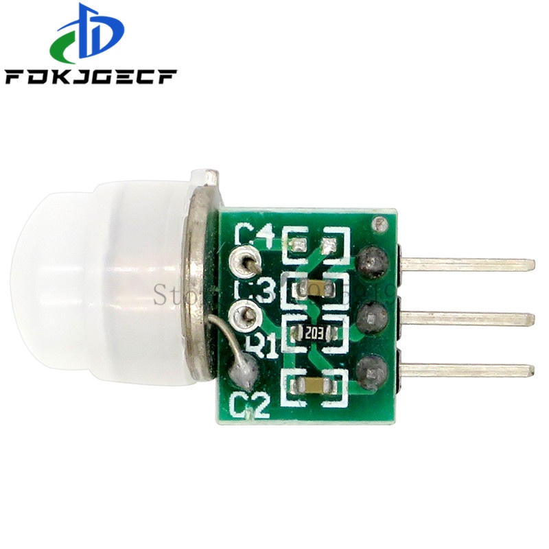 Mini IR Hồng ngoại hồng ngoại chuyển động PIR thiết bị cảm biến con người máy dò tự động mô-đun am312 cảm biến DC 2.7 đến 12V mạch tích hợp