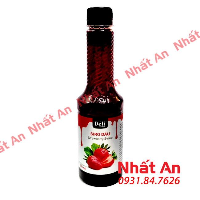 Siro Dâu/ Strawberry Syrup Deli 350ml