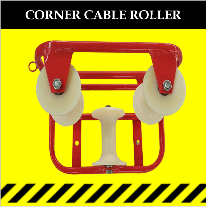 Twin Jean III Corner Cable Roller suitable for ground cable corner ...