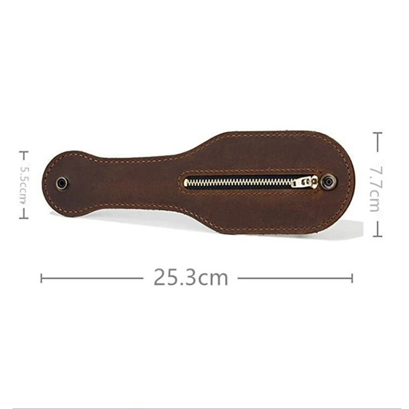 Men Leather Coin Purse Outdoor Utility Self-Defense Multi-Tool Wallet Women YUEYING. 