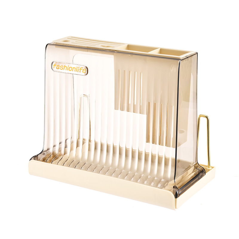 Household chopping block rack table tableware storage rack chopsticks spoon storage box kitchen multifunctional tool rest rack