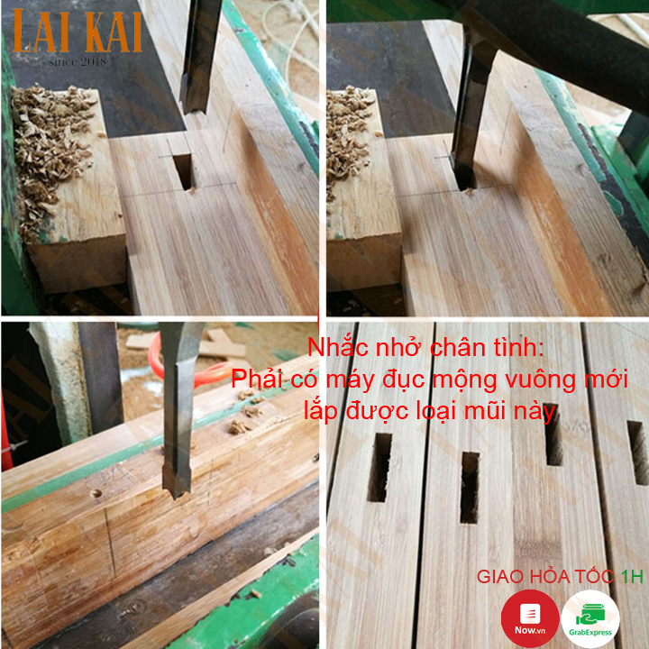 [HCM]Mũi khoan gỗ đục mộng vuông