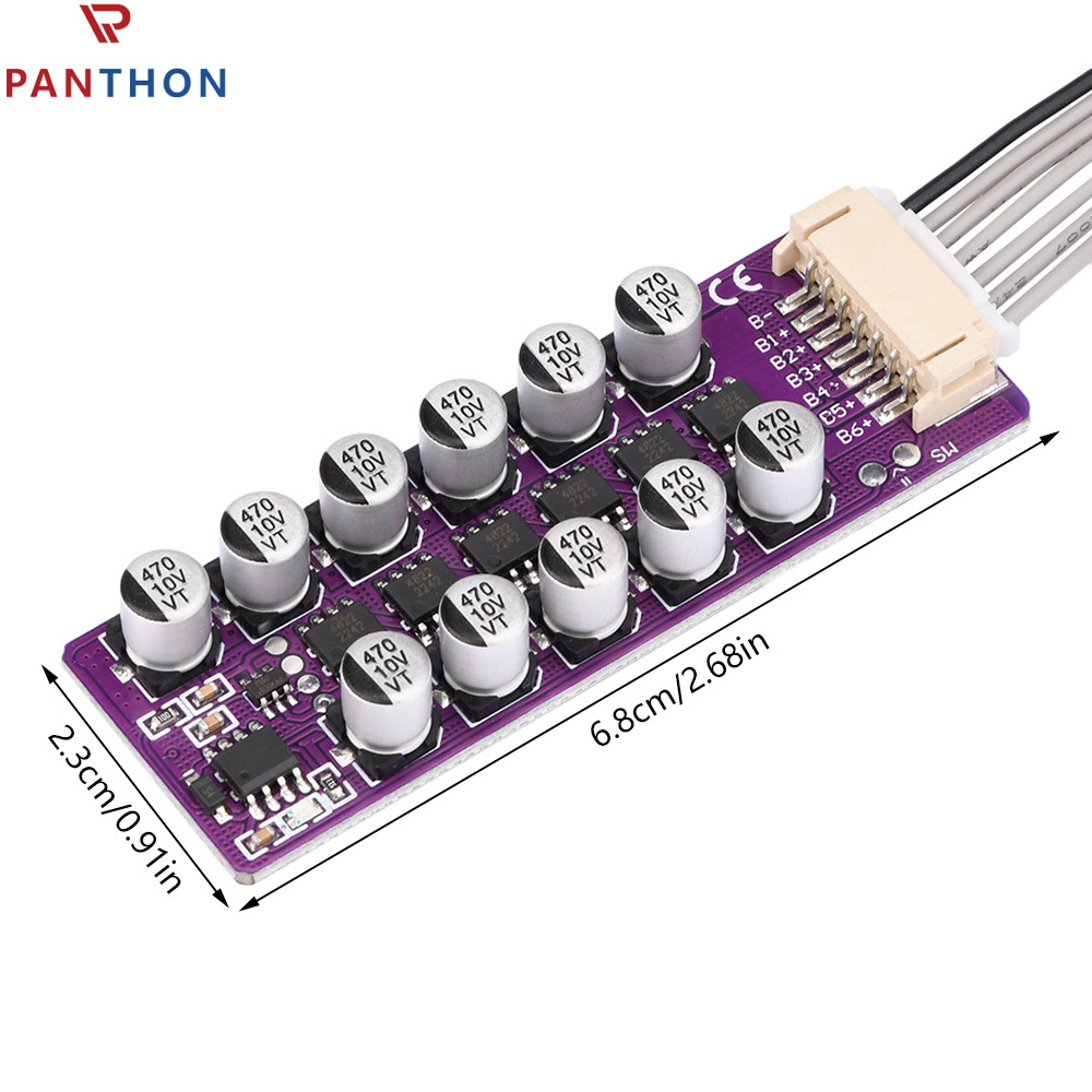 【】💕Hàng sẵn có🎉】Panthon 3S 4S 5S 6S lithium pin điện dung hoạt động Equalizer tấm truyền năng lượng độ chính xác cao nhiệt độ thấp 1.2A