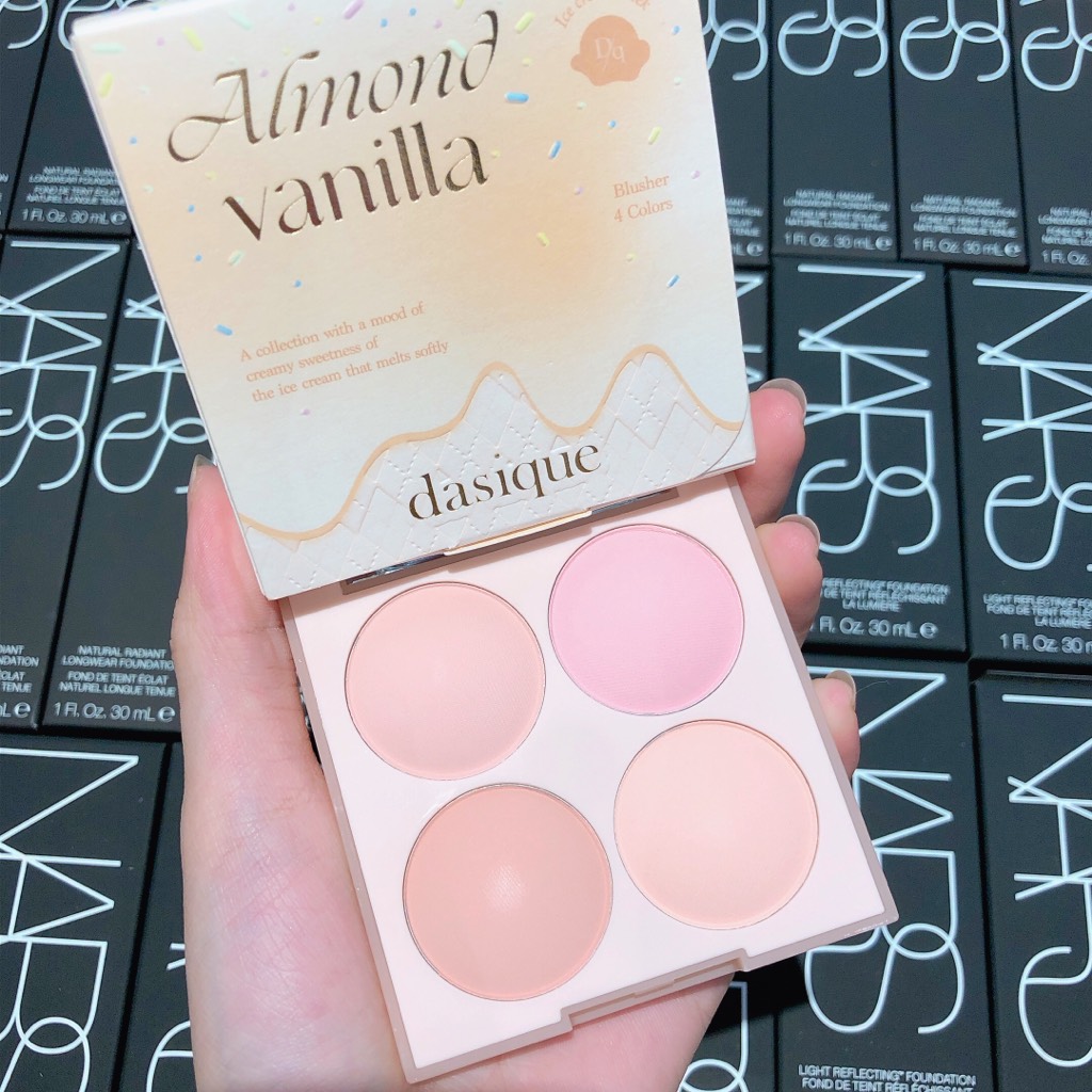 Má Hồng Dasique Blending Mood Cheek 4 Ô Tròn