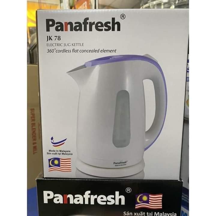 Bình siêu tốc Panafresh 1.7 Lít JK-78 - Nhập khẩu Malaysia