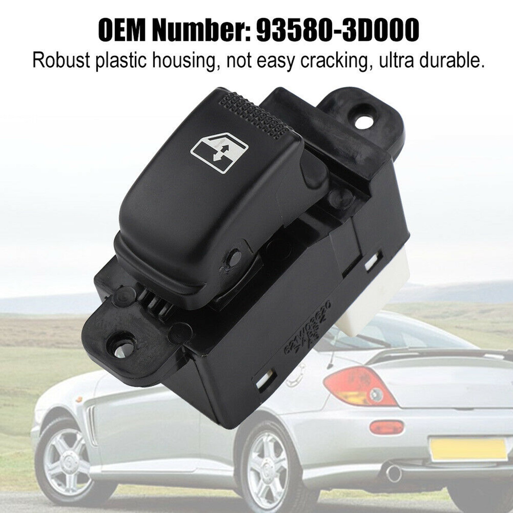 【ZIH】-Passenger Side Electric Power Window Switch For 93580-3D000