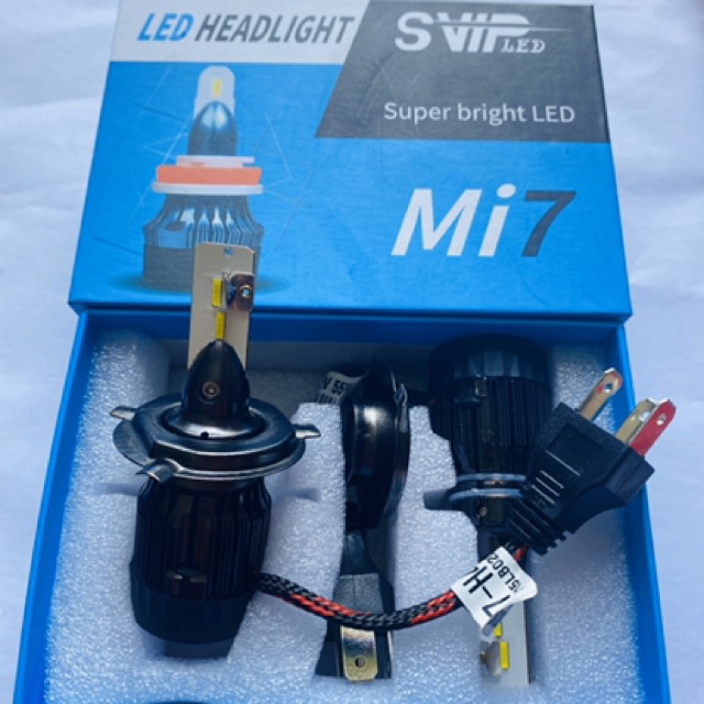 { Đại Lý Cấp 1 }Đèn pha led hiệu năng cao H4 Mi7