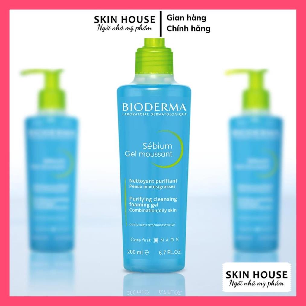 Sữa Rửa Mặt Bioderma Purifying Cleansing Foaming Gel 200ml
