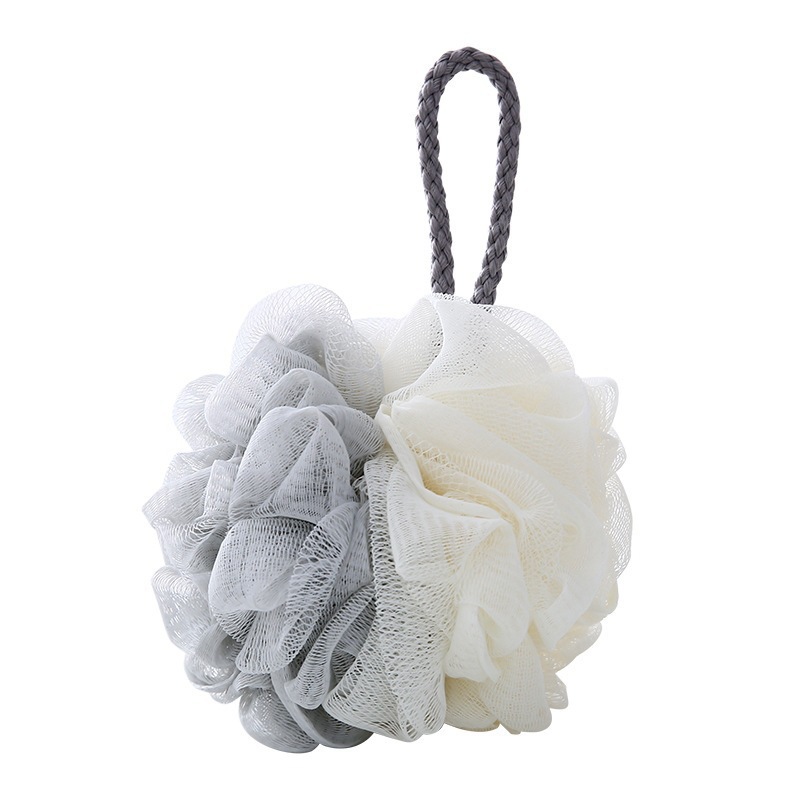 Two Color Matching Super Soft Bath Flower Large Rub Back Bath Ball Durable Bath Ball Bath Back Bath Flower
