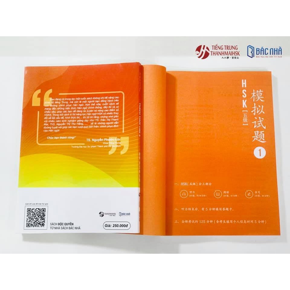 Bộ đề luyện thi HSK 5 - Thách Thức HSK 5
