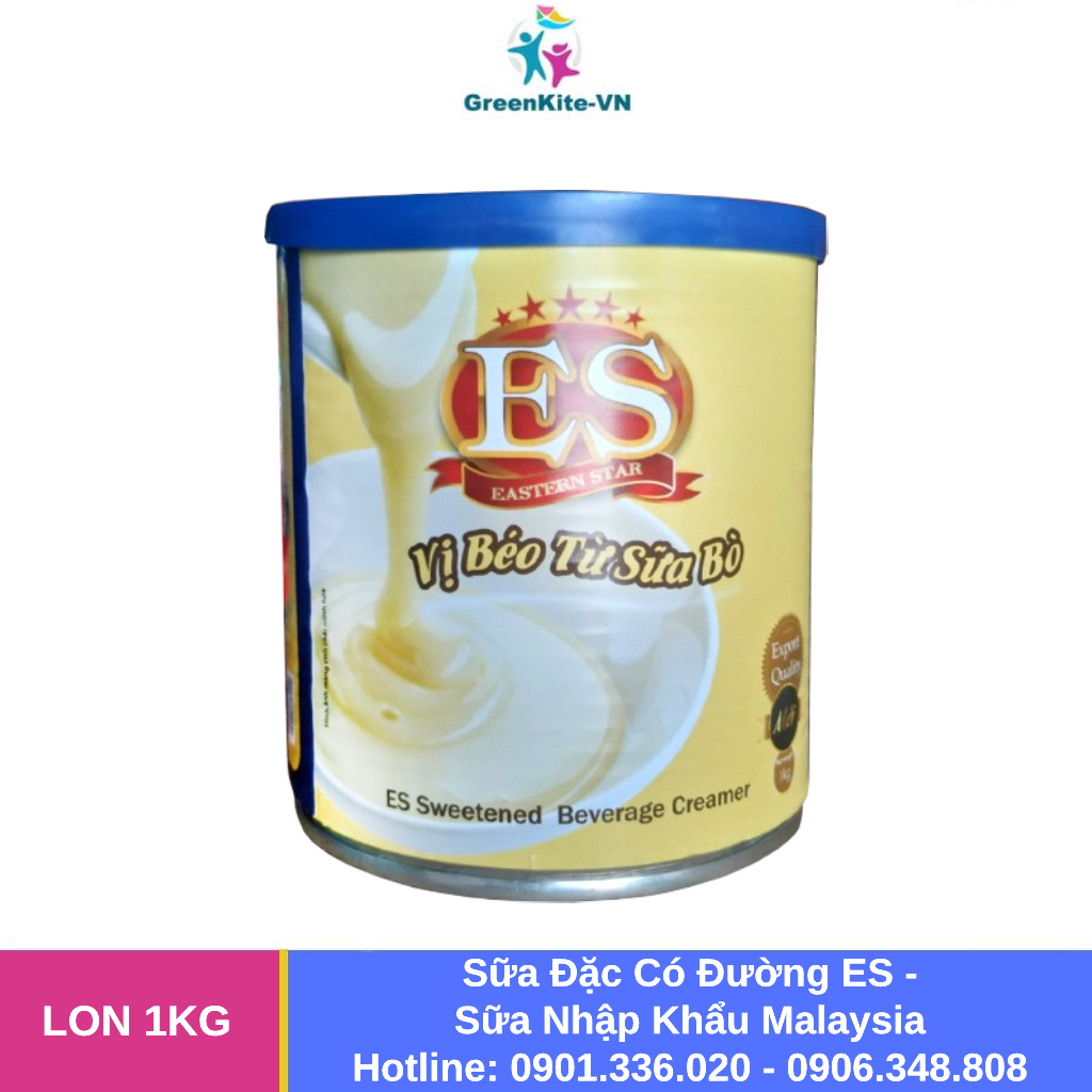 Sữa Đặc ES Lon 1kg - Sữa Đặc Có Đường - Sữa Nhập khẩu Malaysia