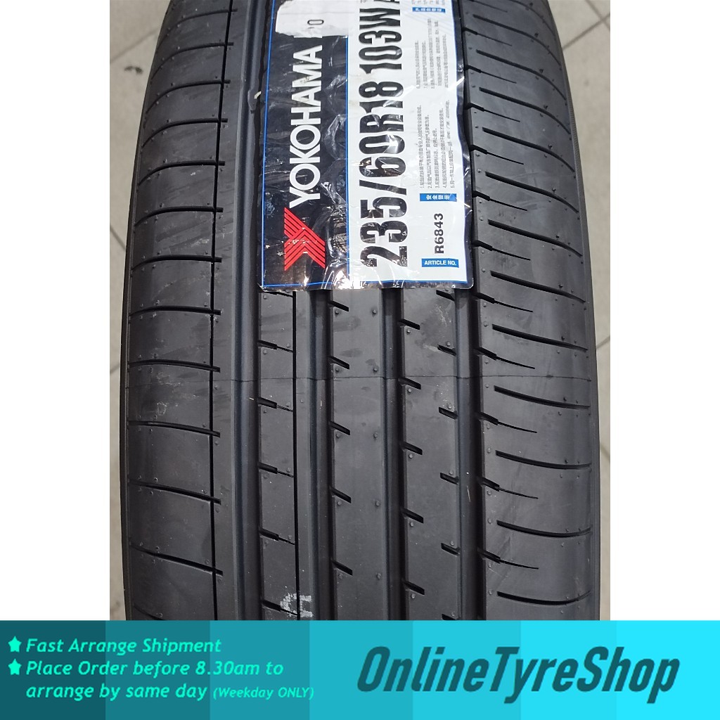YOKOHAMA 235/60R18 BluEarth AE61 YA2232 Tyre Yokohama 235/60 R18  
